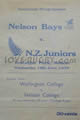 Nelson Bays New Zealand Juniors 1976 memorabilia